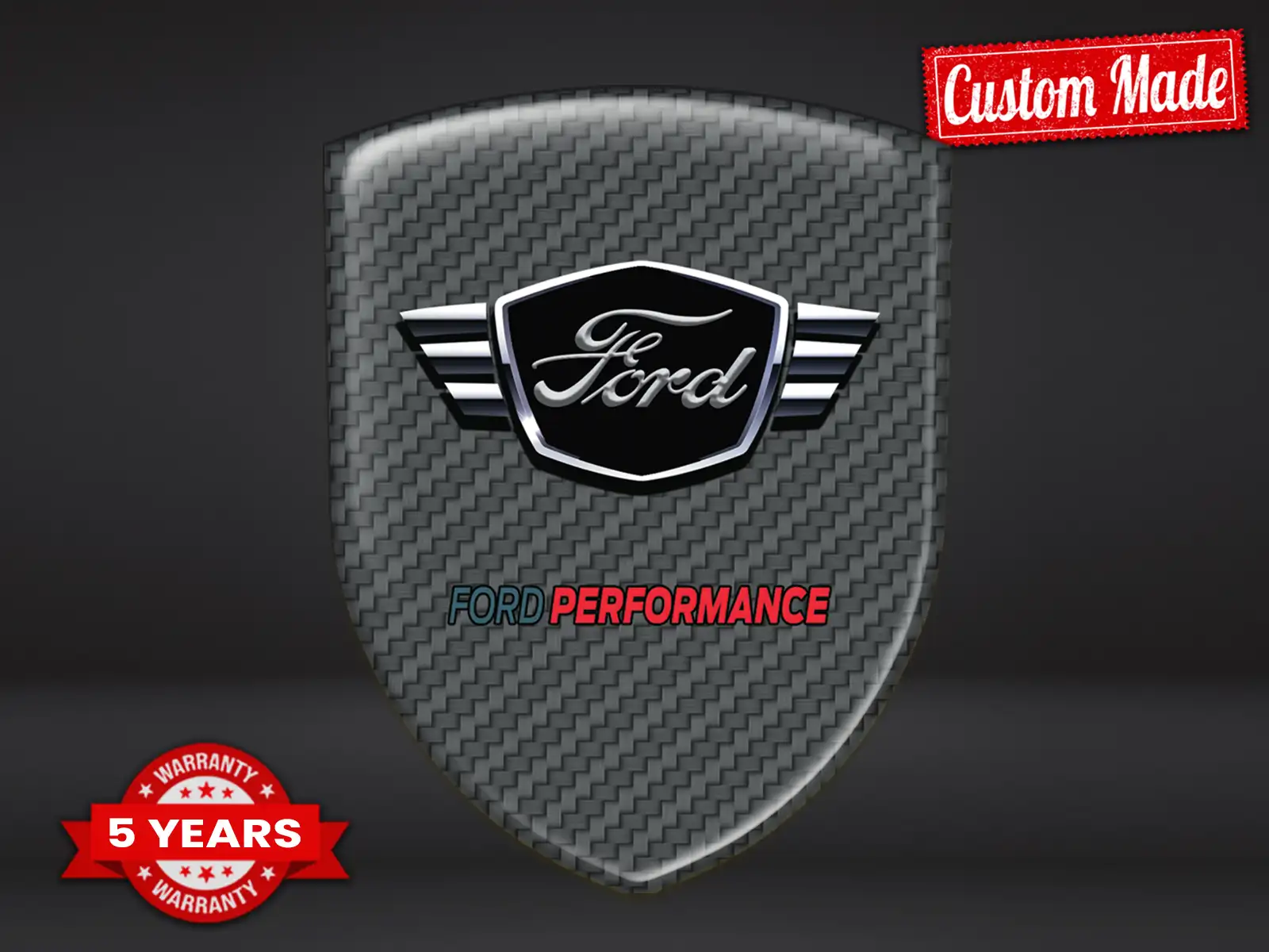 Ford Pegatinas En Relieve Coche Resistentes Limitadas Estilo